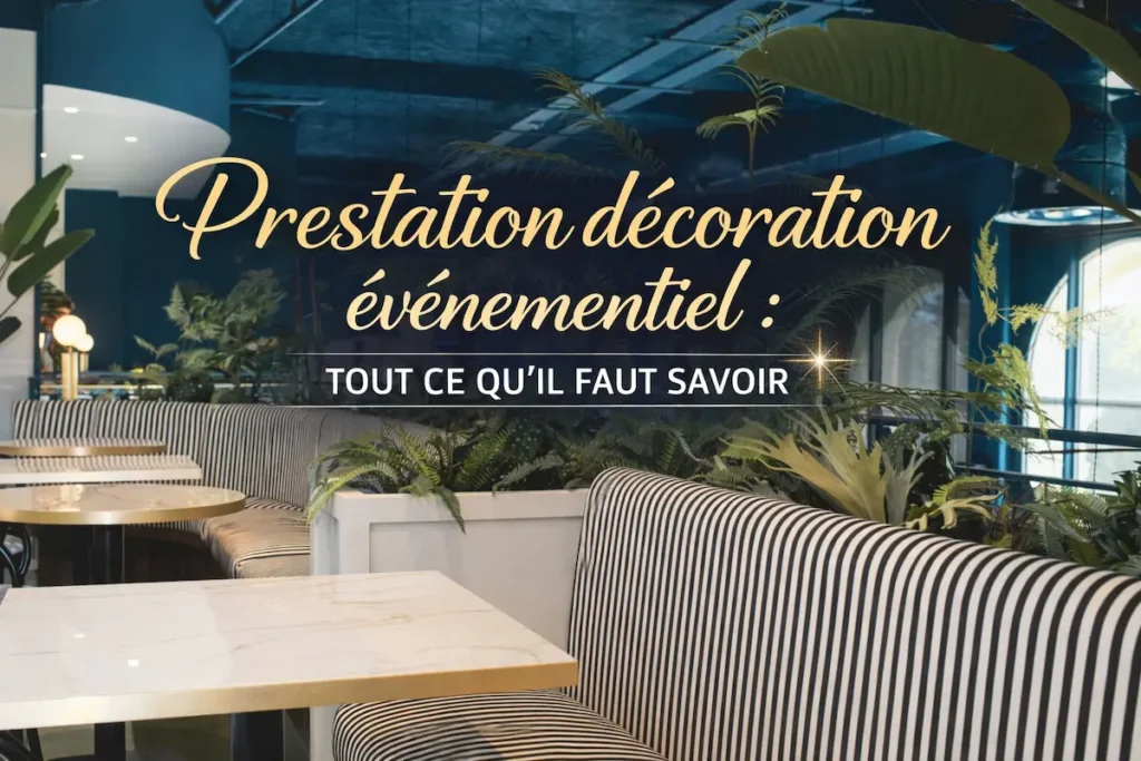 Prestation décoration événementiel : tout ce qu'il faut savoir